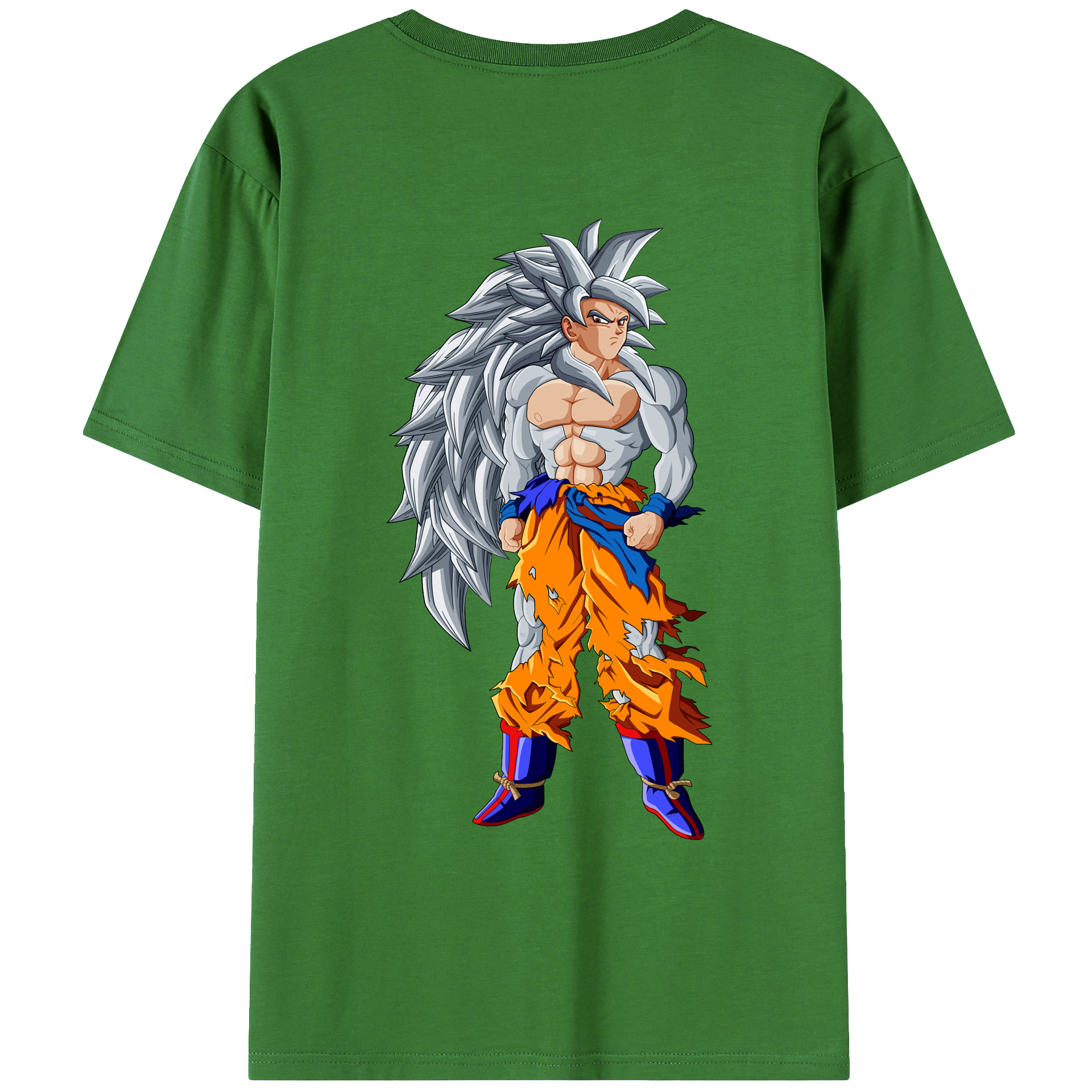 （画像用） ドラゴンボール 孫悟空（そん ごくう）Son Goku カカロット DRAGON BALL Kakarotto レディース半袖Tシャツ(バックプリント)